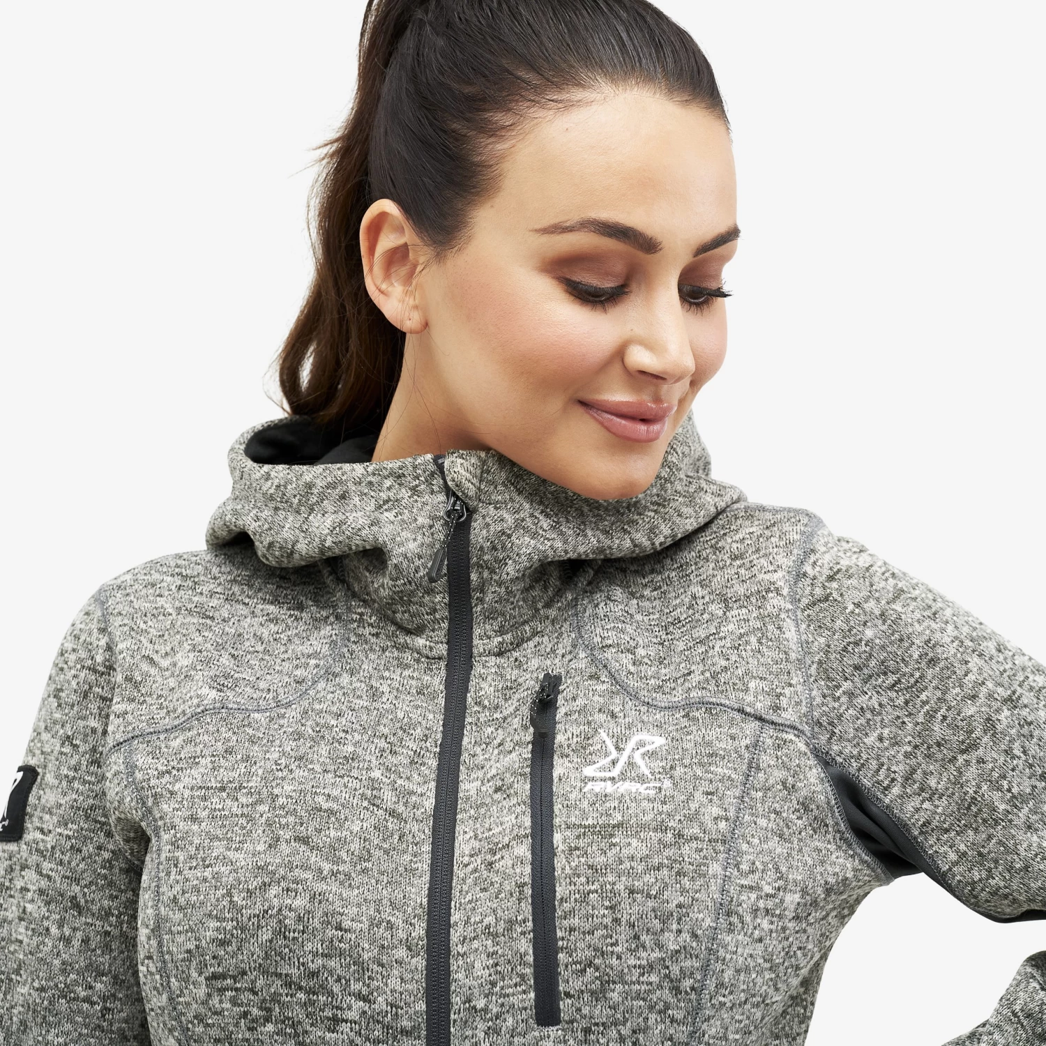 Fusion Hoodie Women Anthracite 4 Fusion Hoodie Women Anthracite - Image 4