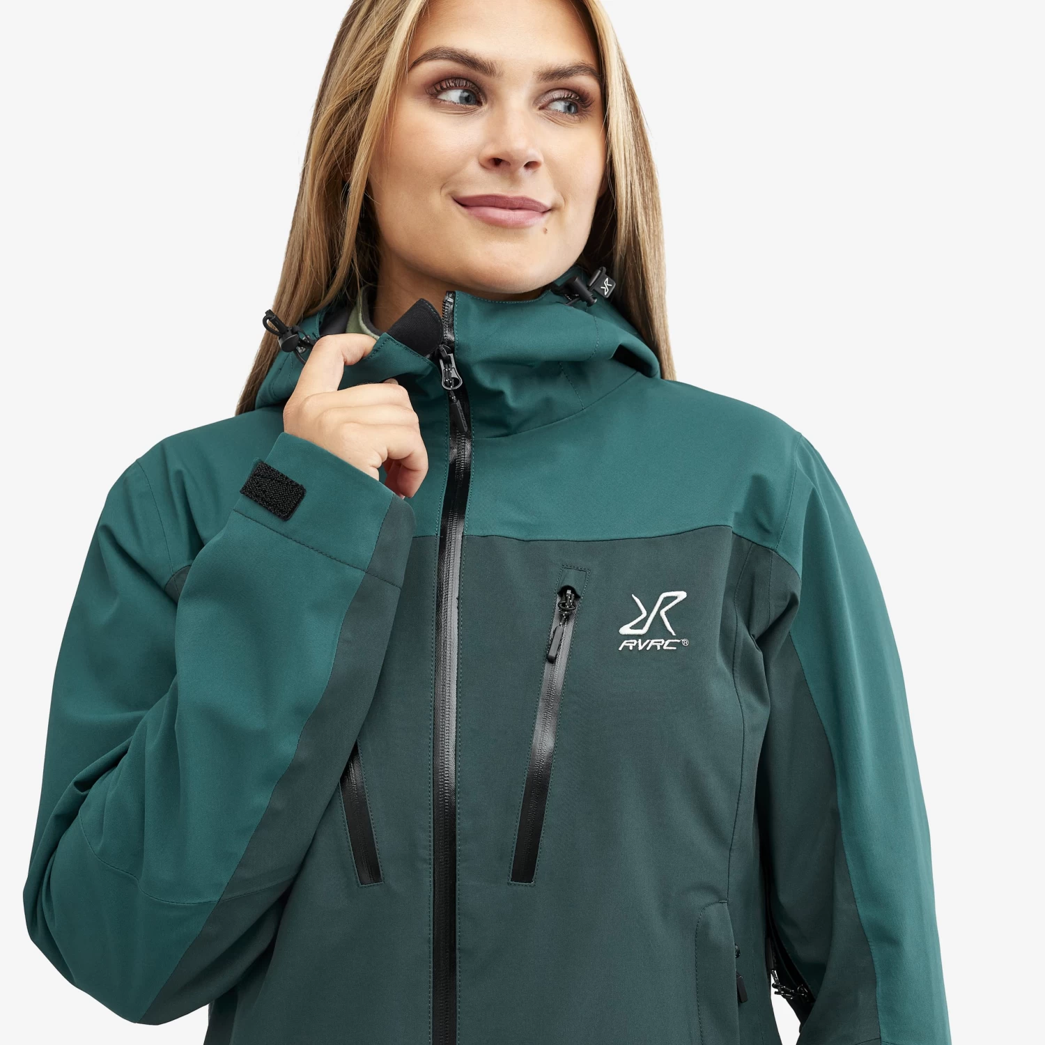 Silence Proshell Jacket Women Deep Teal 2.0 3 Silence Proshell Jacket Women Deep Teal 2.0 - Image 3