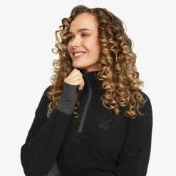 Trekker Fleece Women Jetblack -RevolutionRace Store 03e002df 7e33 4d62 9953 1b34df37db70
