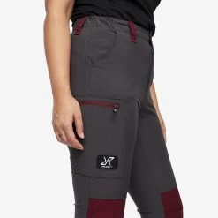 Nordwand Highwaist Stretch Trousers Women Burgundy -RevolutionRace Store 051e04ce 251e 4b9e 9182 239ee9800a38