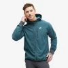 Trekker Hoodie Men Teal