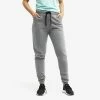 Chill Highwaist Trousers Women Grey Melange
