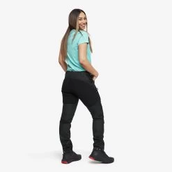 Nordwand Pro Trousers Women Charcoal Black/Porcelain -RevolutionRace Store 075ba18f 1310 4b6c a099 dc40fc50b75a