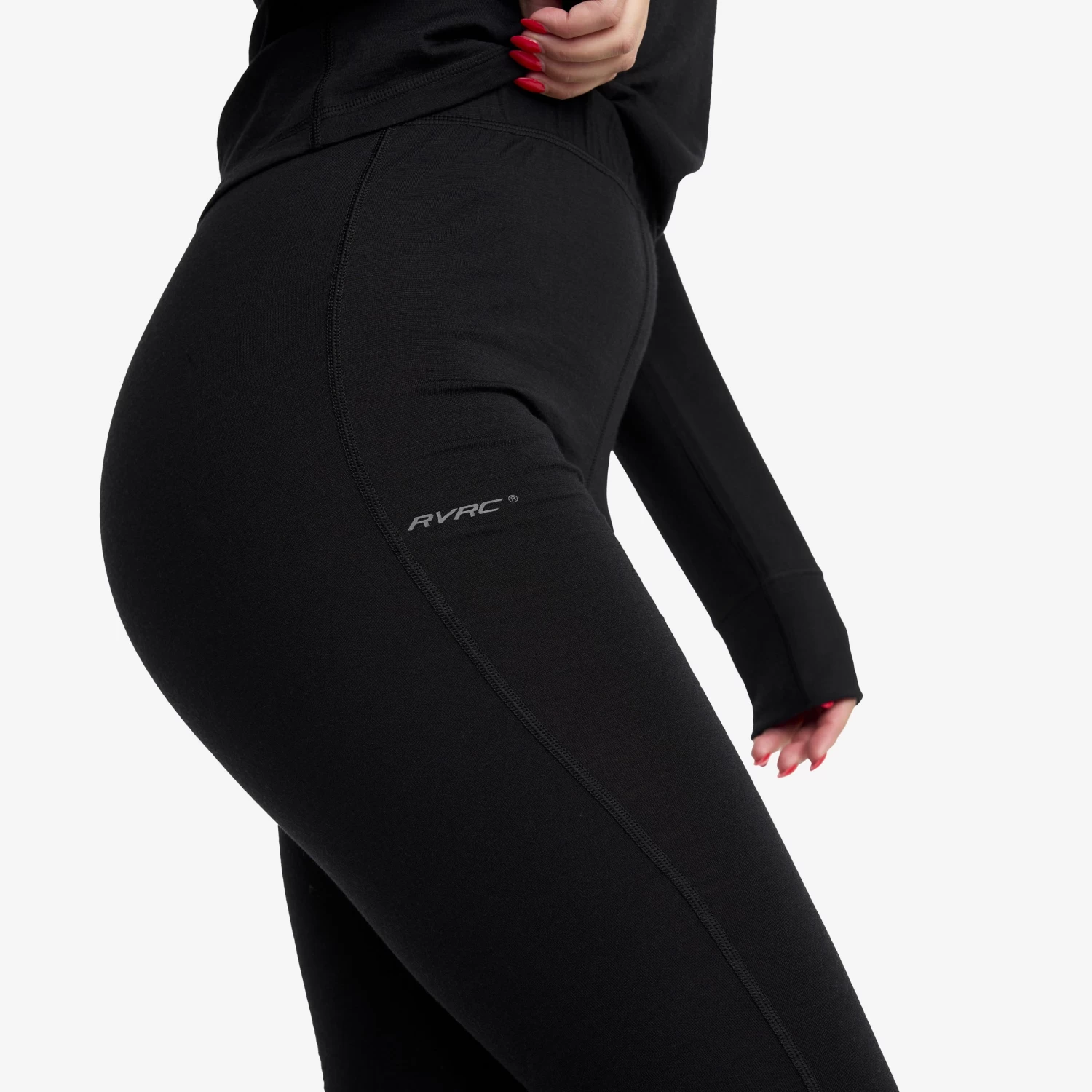 Mount Merino 3/4 Trousers Women Black 4 Mount Merino 3/4 Trousers Women Black - Image 4