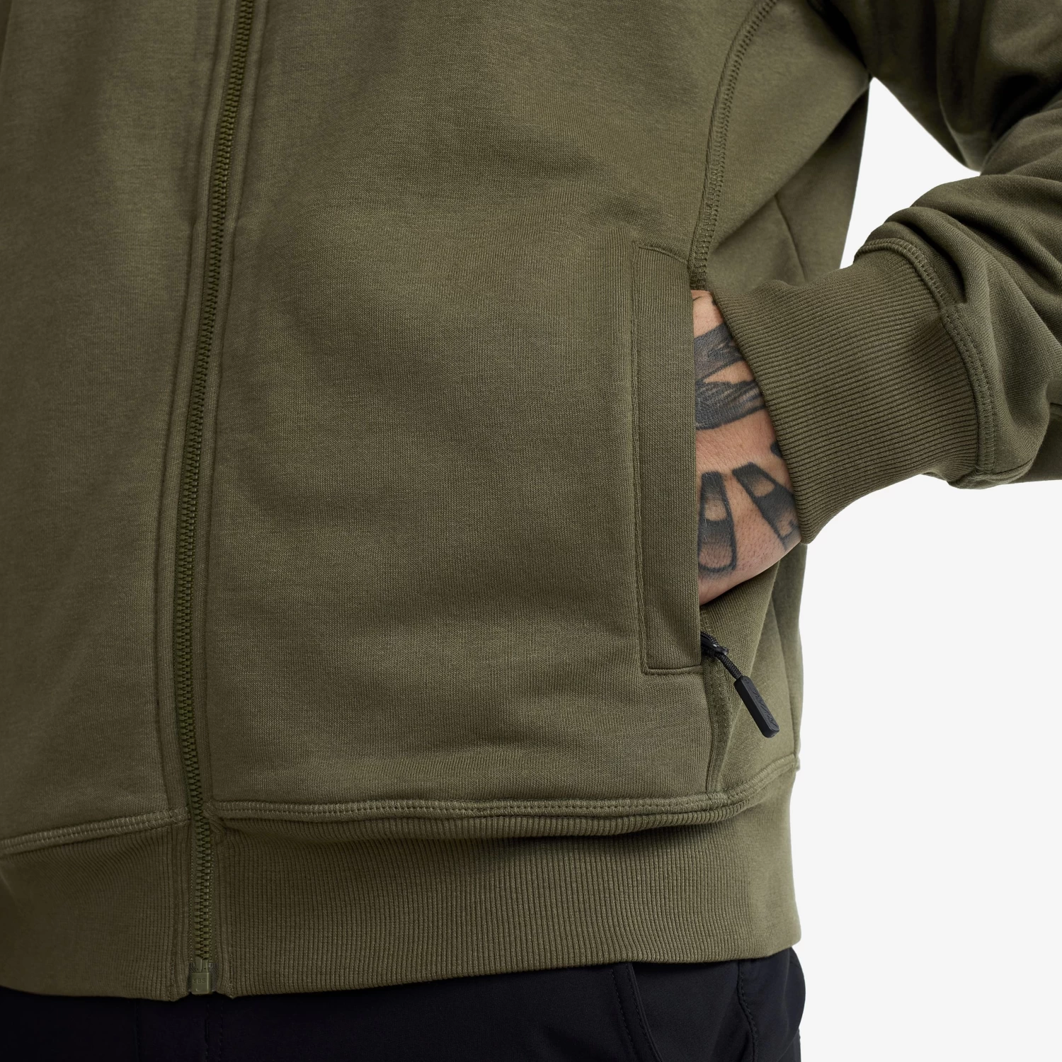 Pile Lined Hoodie Men Grape Leaf 6 Pile Lined Hoodie Men Grape Leaf - Image 6