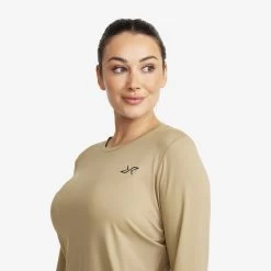 Vagabond Regular Fit Top Women Khaki -RevolutionRace Store 1025d38a d8a9 46e2 a78c 472fb1f92fe7