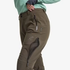 Whisper Trousers Women Mud -RevolutionRace Store 12dcbd94 ecfe 47b2 a1f1 e1e3c32a873b