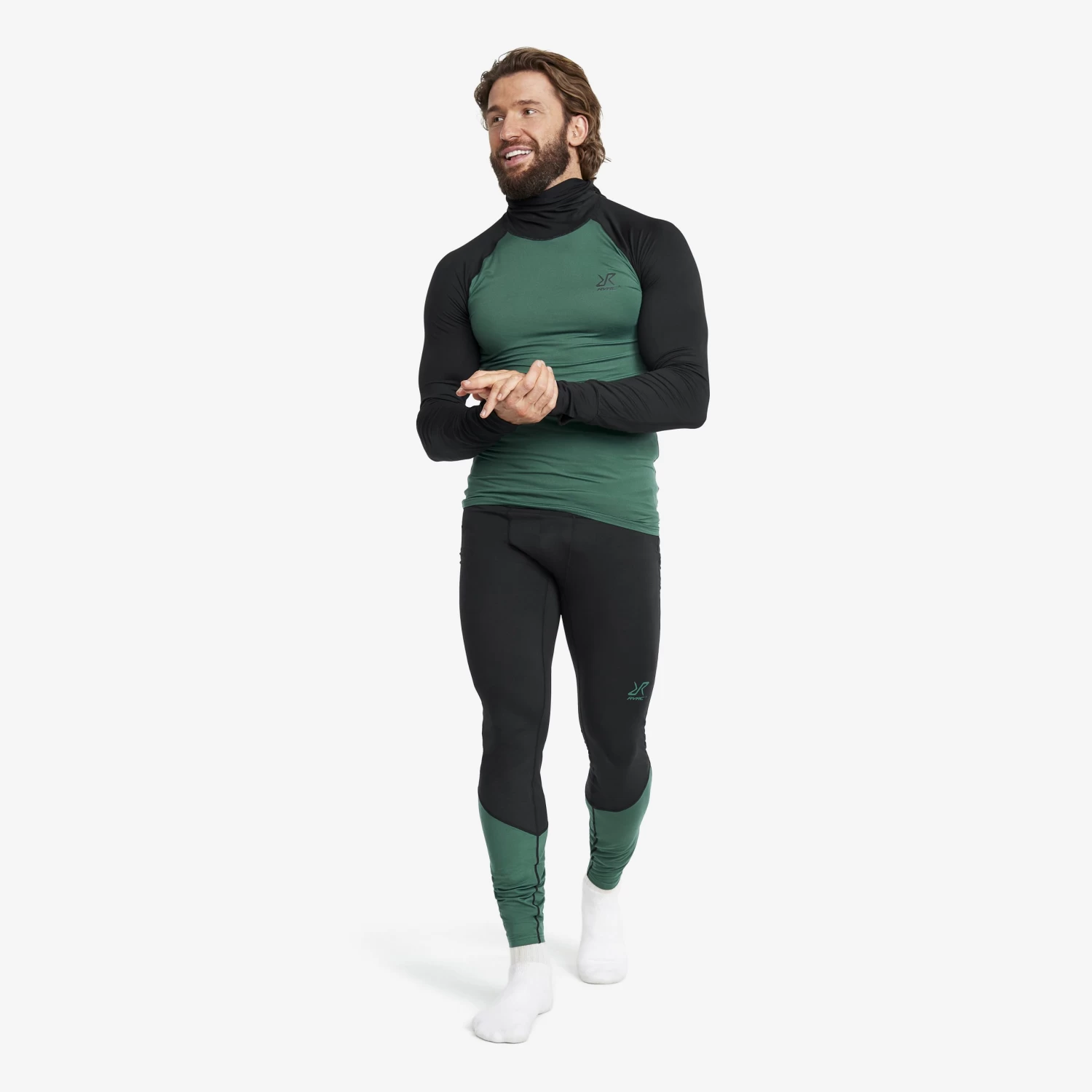 Sneaky Balaclava Base Layer Set Men Sage Green 1 Sneaky Balaclava Base Layer Set Men Sage Green