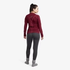 Outright Merino Top Women Bison Red/ Anthracite -RevolutionRace Store 1e063eb2 19c0 434f b6e8 084bb35849c9