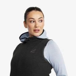 Essential Fleece Vest Women Black -RevolutionRace Store 228d1923 b95f 4321 91bf 29d48a4c68d1