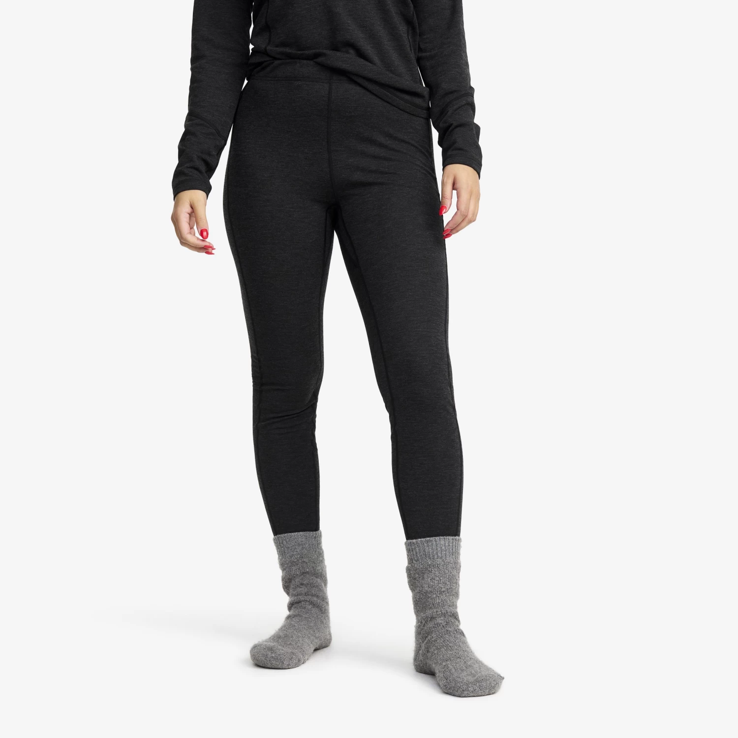 North Merino Pants Women Black 1 North Merino Pants Women Black