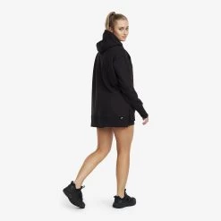 Lounge Hoodie Women Black -RevolutionRace Store 293447c2 e33e 4ff9 99aa f3af51de4fb7