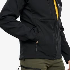 Hiball Jacket Men Black/Radiant Yellow -RevolutionRace Store 2e4b0109 b7a7 470d a4d4 2046dd8b00cb
