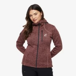 Fusion Hoodie Women Dark Vintage Rose