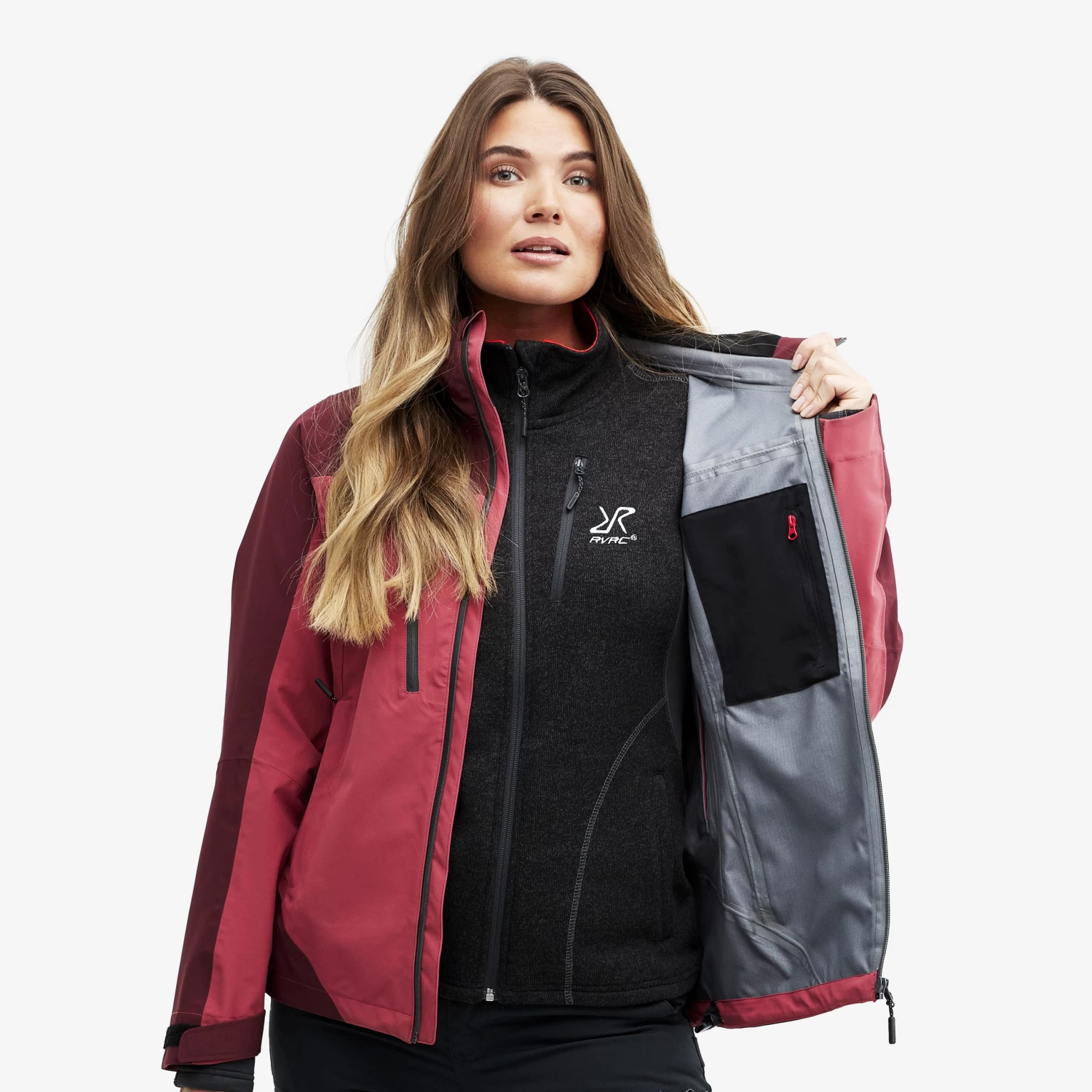 Silence Proshell Jacket Women Earth Red 6 Silence Proshell Jacket Women Earth Red - Image 6