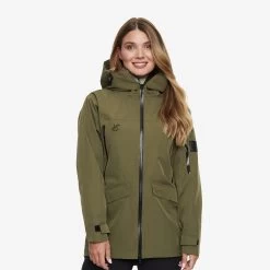 Monsoon Jacket Women Olive Night