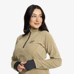 Trekker Fleece Women Khaki -RevolutionRace Store 3a2fb612 e9fc 4605 937c c8c62b6b3a0e