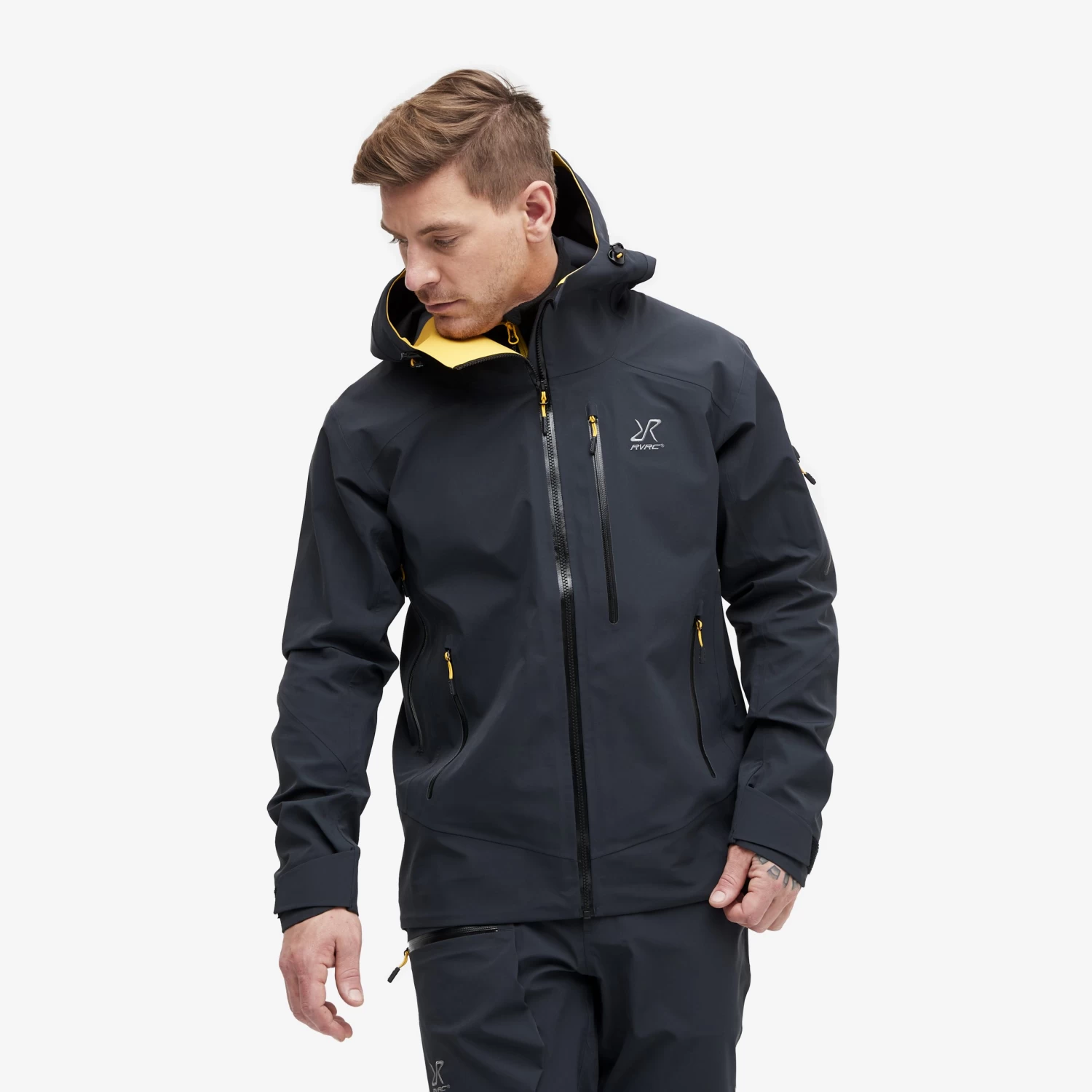 Aphex Pro Jacket Men Charcoal Black 1 Aphex Pro Jacket Men Charcoal Black