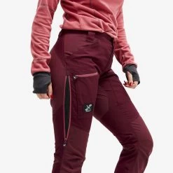 Nordwand Pro Trousers Women Burgundy/Earth Red -RevolutionRace Store 3dee91ff 51f9 4030 a96c 07d51156a921