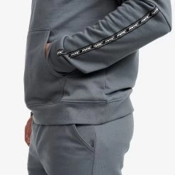 Lounge Logo Hoodie Men Turbulence Blue -RevolutionRace Store 3e737fad 44e8 468f 95ad be2201598be6