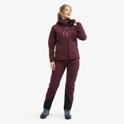 Cyclone Rescue Trousers Women Burgundy -RevolutionRace Store 444a83c6 515b 48f4 893c 828cfe627a20