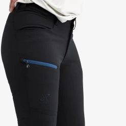 Trail Pants Women Black/Diesel Blue -RevolutionRace Store 46ec7205 9e5b 474f 9048 8dd573166aa5