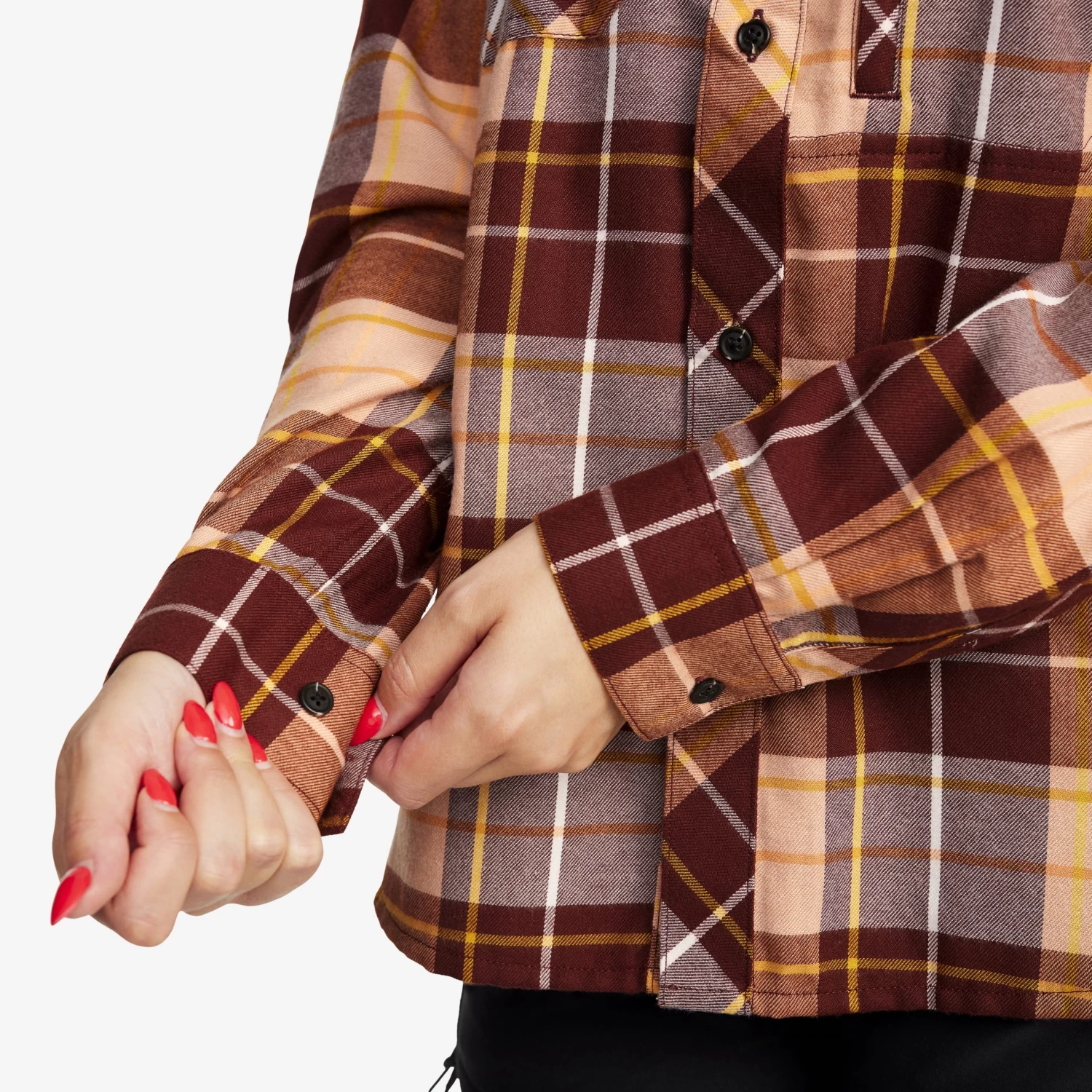 Flannel Shirt Women Toasted Nut 6 Flannel Shirt Women Toasted Nut - Image 6