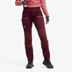 Nordwand Pro Trousers Women Burgundy/Earth Red