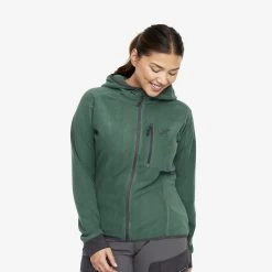 Trekker Hoodie Women Sage Green