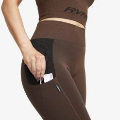 Descent Seamless Leggings Women Chocolate Chip -RevolutionRace Store 4b4118dc 9299 45a9 aab5 fa0028a5e3dc