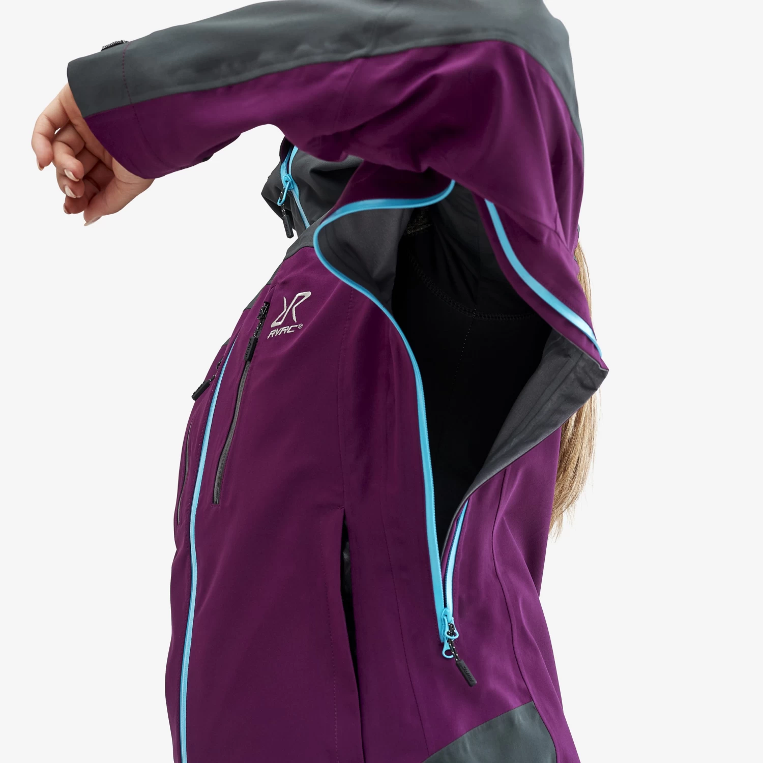 Silence Proshell Jacket Women Purple Rain 5 Silence Proshell Jacket Women Purple Rain - Image 5