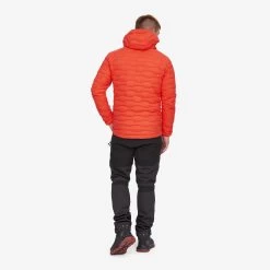 Flex Down Jacket Men Mandarin Red -RevolutionRace Store 504c1b58 f1df 4a4e a910 f8c4c1a185e9