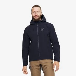 Reckon Softshell Jacket Men Peacemaker Blue