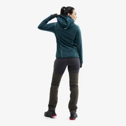Trekker Hoodie Women Teal 6 Trekker Hoodie Women Teal -RevolutionRace Store 50b0a19b 07e9 43e9 b1d4 8d6778daf535