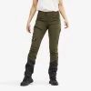 Silence Trousers Women Dark Olive
