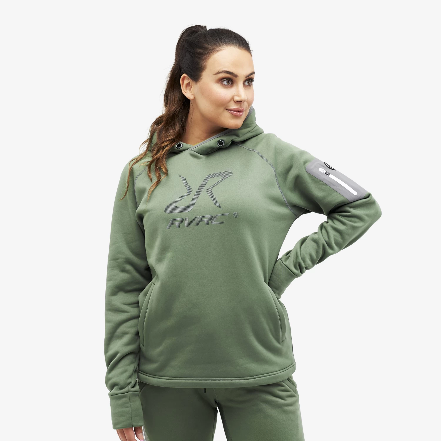 Bivouac Hoodie Women Dusty Green 1 Bivouac Hoodie Women Dusty Green