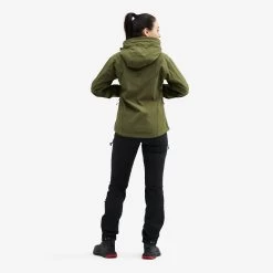 Trail Jacket Women Dark Olive -RevolutionRace Store 564f4b91 b3b6 425d 9625 47d448e346cd