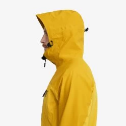 Silence Proshell Jacket Men Lemon Curry -RevolutionRace Store 572ac275 bea7 485a 8aa5 0a2b329282b0