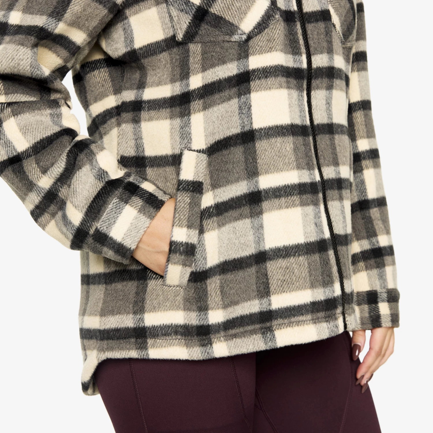 Lumber Jacket Women Tofu/Anthracite 5 Lumber Jacket Women Tofu/Anthracite - Image 5