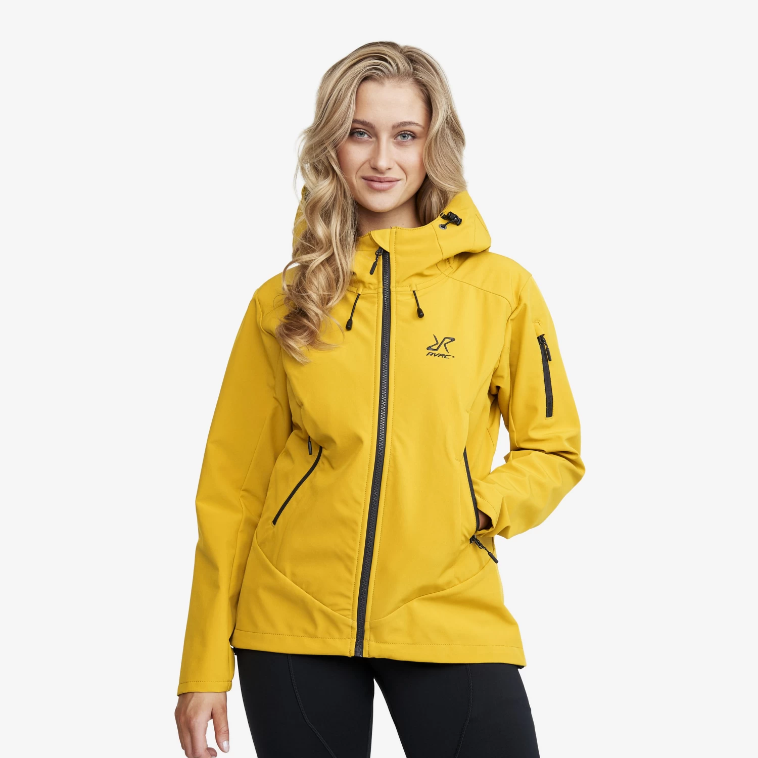 Reckon Softshell Jacket Women Lemon Curry 1 Reckon Softshell Jacket Women Lemon Curry