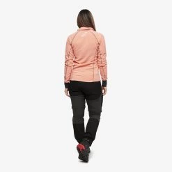RVRC GP Pro Zip-off Trousers Women Anthracite/Burnt Coral -RevolutionRace Store 5814b06c 82ef 4f98 b566 c2c895764f5b