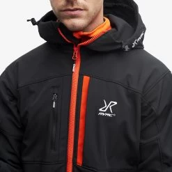 Hiball Jacket Men Black/Orange -RevolutionRace Store 5b5ade1e 5a4c 4be5 a977 7cdd89088b16