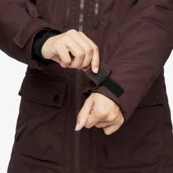 Outdoor Parka Women Dark Vintage Rose -RevolutionRace Store 5be07db6 6e48 4b28 a6a7 dd9005693cf0