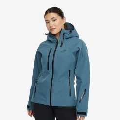 RevolutionRace Store 33 Cyclone Rescue Jacket 2.0 Women Ocean Teal
