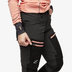 RVRC GP Pro Zip-off Trousers Women Anthracite/Burnt Coral -RevolutionRace Store 5e831c2c 574c 4bc6 a876 61bbbea68c48
