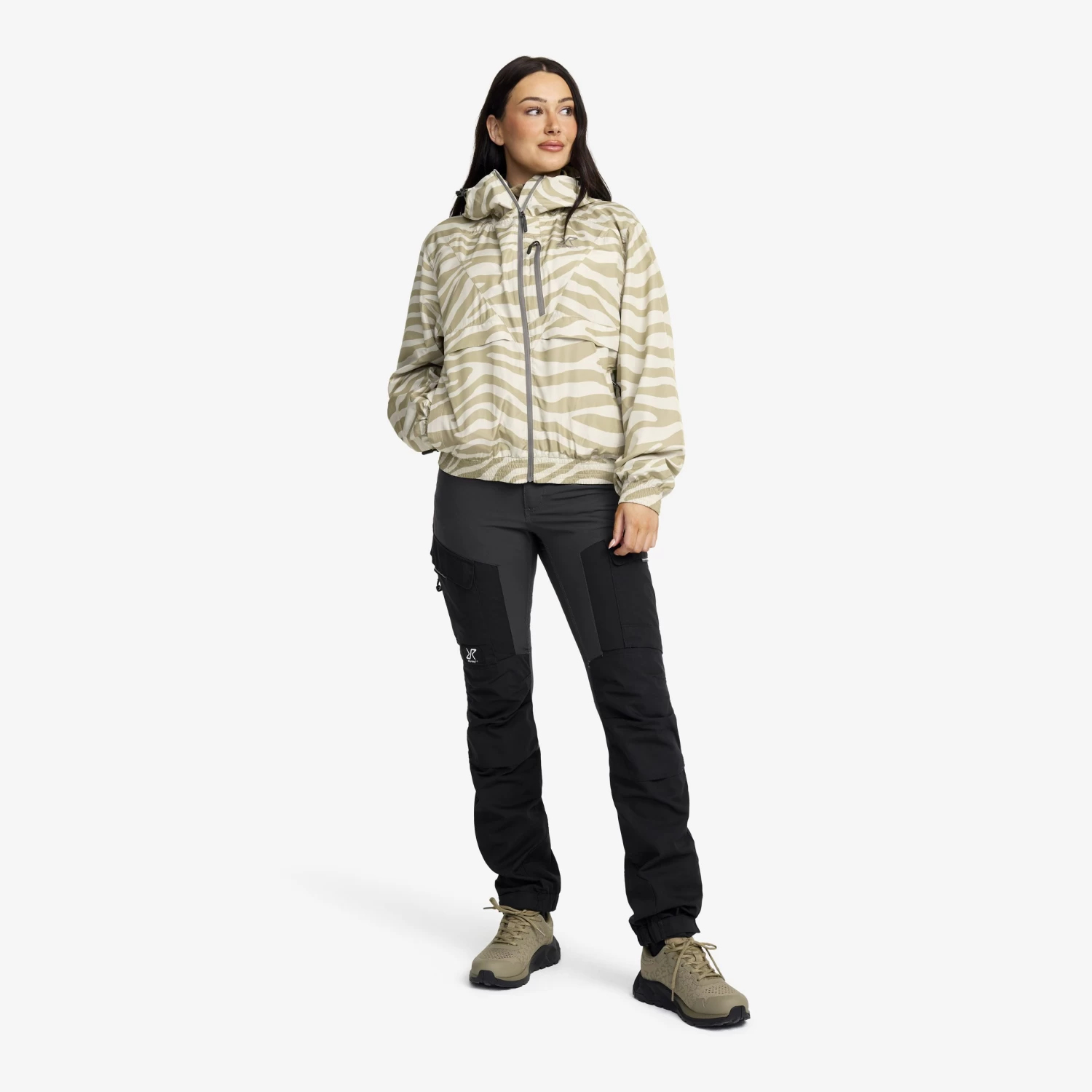 Whirlwind Jacket Women Khaki/Rainy Day 2 Whirlwind Jacket Women Khaki/Rainy Day - Image 2