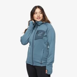 Illusion Hoodie Women Ocean Teal