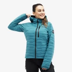 RevolutionRace Store 41 Flex Down Jacket Women Ocean Depth