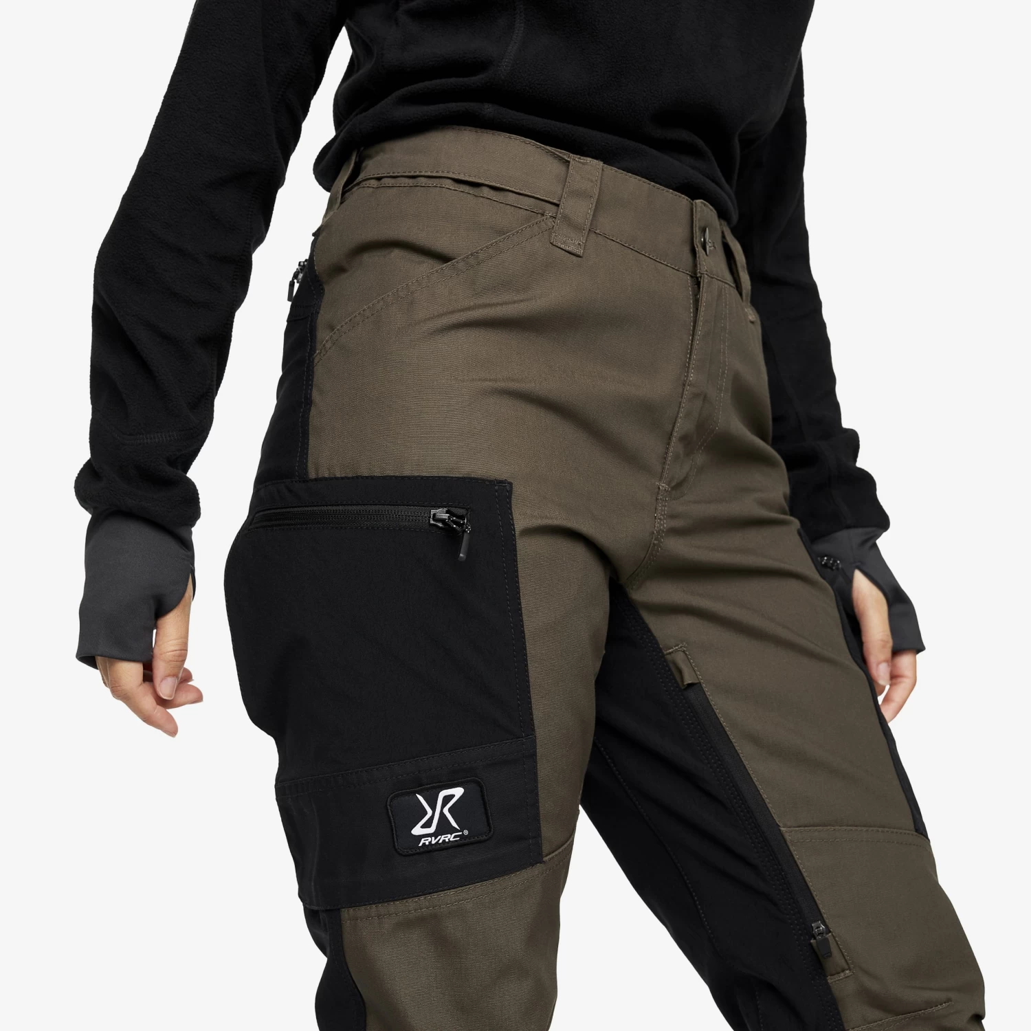 Wander Trousers Women Mud 4 Wander Trousers Women Mud - Image 4