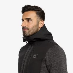 Wander Pro Wool Hoodie Men Anthracite -RevolutionRace Store 6e45e340 2231 4279 b429 46d5b022bb80